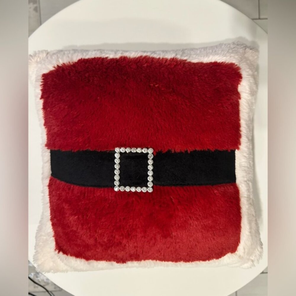 Santa’s belt pillow